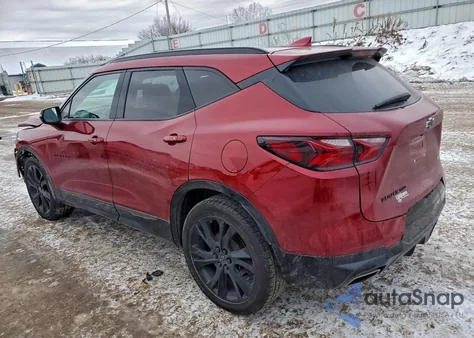 2021 Chevrolet Blazer Rs из США, поврежденный, VIN 3GNKBKRS1MS575765